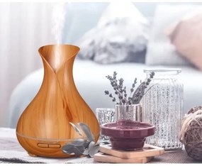 Umidificatore e ionizzatore aria LED RGB 400 ml