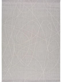 Tappeto grigio per esterni , 135 x 190 cm Hibis Line - Universal