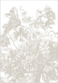 Carta da parati Frans Uyterlinde - Engraved Flowers