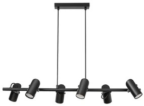 Rabalux 73045 - Lampadario a sospensione con filo MAXIMILIAN 6xGU10/25W/230V