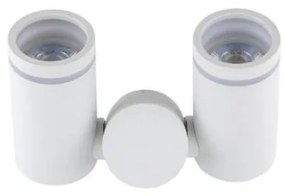 Faretto JET SET 2xGU10/10W/230V bianco