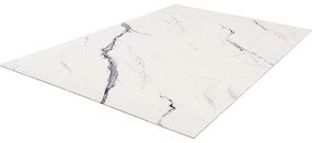 Tappeto in lana crema 200x300 cm Marble - Agnella