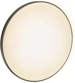 Plafoniera LED 32W IP54 Bianco Variabile CCT Ø380mm Doppia Cornice