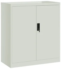 Armadio classificatore grigio chiaro 79x40x90 cm in acciaio