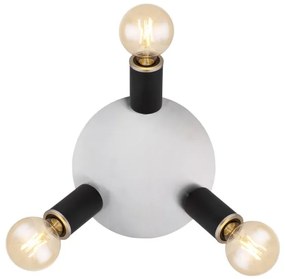 Globo 54032-3B - Luce Spot JOSEBA 3xE27/60W/230V legno nero