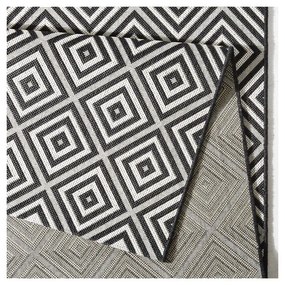 Tappeto da esterno bianco e nero , 80 x 200 cm Karo - NORTHRUGS