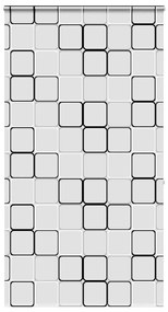 Tenda A Rullo Doccia Con Cassonetto 130x240cm Larghezza Tessuto /