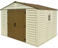 Casetta in PVC WoodBridge Plus 10,5'x8' Duramax Premier, 325 x 247 x 233 cm