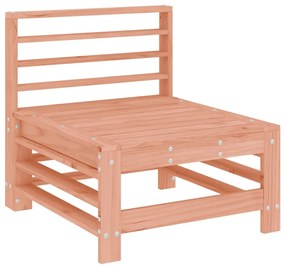 Set salotto da giardino 7 pz in legno massello di douglas