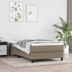 Materasso A Molle Insacchettate Tortora 120x190x20cm İn Tessuto /