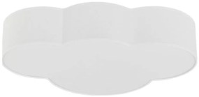 Brilagi - Lampada da soffitto per bambini NIMBUS 4xE27/15W/230V 46x63 cm bianca