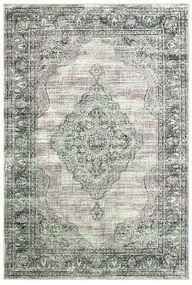 Set di tappetini per il bagno verdi/grigi 2 pz 60x100 cm – Foutastic