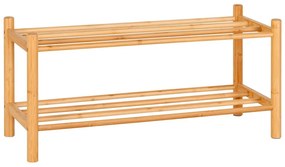 Scarpiera in bambù in colore naturale Manaus - House Nordic