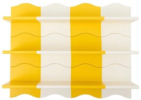 Mensola per bambini gialla e bianca 80 cm Bubbi – Bloomingville Mini