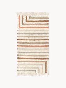 Tappeto kilim fatto a mano con frange Calais