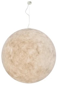 In-es.artdesign -  Lampada a sospensione Luna 4  - Lampada a sospensione. Made in Italy per la tua casa. Una luna sospesa particolarmente luminosa, realizzata in Nebulite®.
