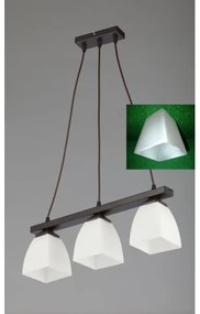 Jupiter 1111 - AB3 - Lampadario a sospensione ALBA 3xE27/60W/230V