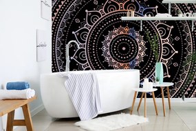Carta da parati – Mandala colorata