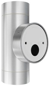 Applique Cilindrica Bidirezionale IP65 GU10 Inox Colore Inox