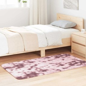 Tappeto Shaggy A Pelo Lungo Navarra Rosa Antico 80x150 Cm /