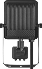 Faretto LED VISIO 10W 230V 4000K IP65 con sensore