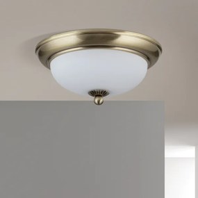 Orion - Plafoniera EMPIRA, 2xE14/40W/230V, Ø 26,5 cm, bronzo