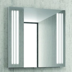 Composizione bagno sospesa 100cm mobile specchio e colonna - KAMALU