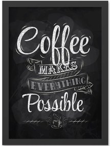 Dipinto 40x55 cm Coffee - Wallity