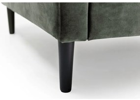 Divano in velluto grigio verde 220 cm Adagio - Scandic