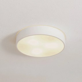 Plafoniera Cleo 400 TEMAR LIGHTING, dimmerabile, Bianco / Opale, Soggiorno / Sala da pranzo, Metallo, Moderno, Plafoniera