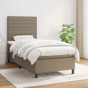 Giroletto A Molle Con Materasso Tortora 100x200 Cm İn Tessuto /