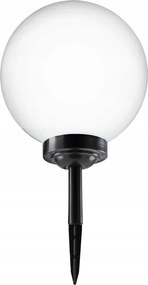 Lampada solare a LED 1,2 V, 6500 K, 200 mAh, Ø 30 cm, IP44, bianco/nero