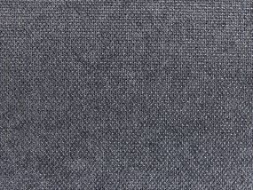 Letto matrimoniale grigio scuro e legno chiaro 180 x 200 cm IZERNORE Beliani