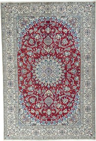 Nain Tappeto persiano 200x290 Rosso (Iran) Annodato A Mano
