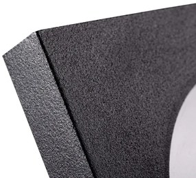 Kanlux 33120 - Lampada da bagno da incasso FLINI 10W IP44 nera