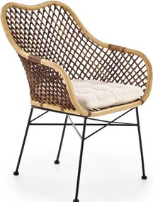 Sedia K336 rattan in legno naturale