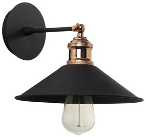 Lampada da parete nera Berceste – Opviq lights