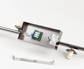 Brilagi - Lampadario a plafone LED MILLA 7xG9/3W/230V cromo lucido/fumé