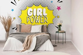 Carta da parati – Scritta pop art – GIRL POWER