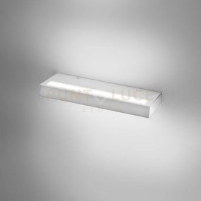 Gap522- applique led biemissione in alluminio bianco dimmerabile 30...