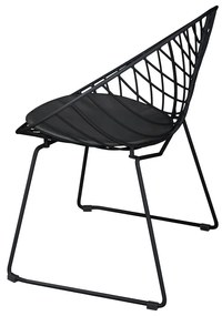 Set di 2 sedie da giardino nere Coco - Bonami Selection