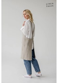 Grembiule in lino Natural - Linen Tales