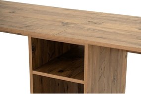 Scrivania con effetto pino 60x240 cm Twin – Kalune Design