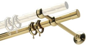 Kit bastone per tenda  Fisso in ottone ottone Ø 30 mm L 250 cm