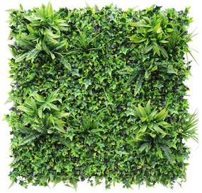 Parete vegetale sintetica set da 3 m² Verde - MATCHA