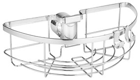 Mensola da bagno autoportante in acciaio inox in colore argento Floresta - Wenko