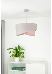 Duolla - Lampadario a sospensione con filo CELLO 1xE27/40W/230V diametro 45 cm rosa