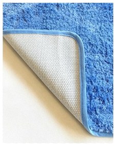 Tappetino da bagno blu 50x80 cm - JAHU collections