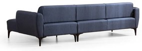 Divano angolare blu, angolo destro - Belissimo - Balcab Home