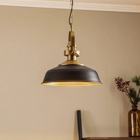 Lampada a sospensione AV-4106-M32-BSY Avonni, dimmerabile, Nero, Soggiorno / Sala da pranzo, Metallo, Lampada a sospensione